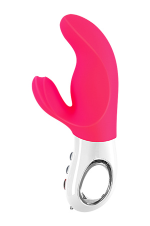 Вибратор Fun  Factory MISS BI, силикон, розовый, 17 см