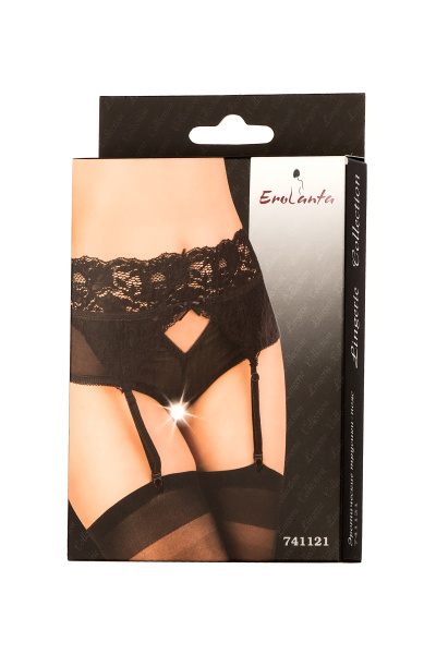 Трусики-пояс эротические Erolanta Lingerie Collection c высокой посадкой (46-48)