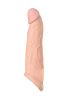 Насадка  TOYFA XLover, для увеличения  размера, TPE, телесный, 16,5 см