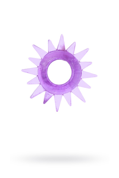 Кольцо гелевое, Фиолетовое, 3,5 см, Ø 1,5