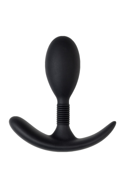 Анальная втулка TOYFA A-Toys Tord S, силикон, черная, 8,5 см