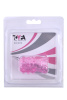 Насадка рельефная TOYFA, TPE, розовый, 5 см