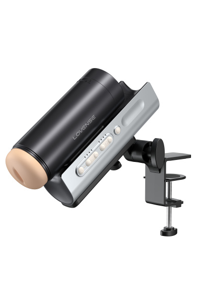 Мастурбатор нереалистичный LOVENSE Solace PRO, TPE, черный, 23,1 см